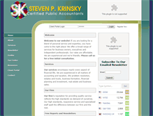 Tablet Screenshot of krinskycpa.com